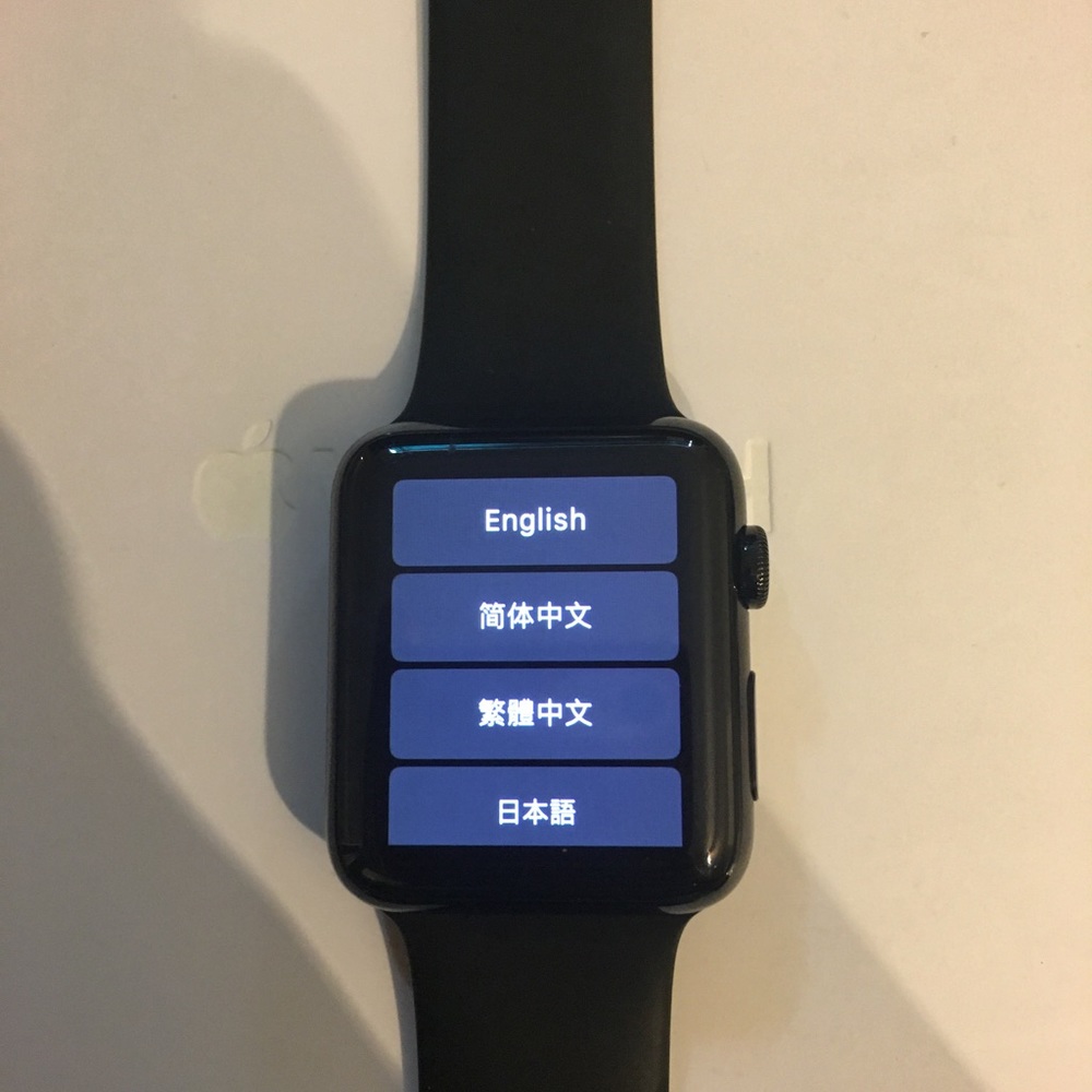 USED 42mm Apple Watch Space Black Stainless Steel