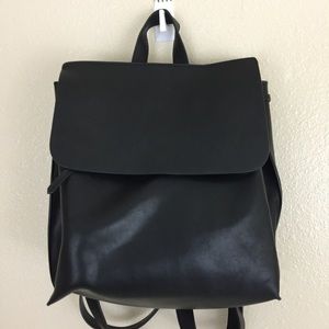 Sole Society Balck Iver Drawstring Backpack