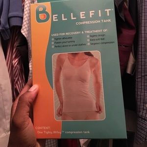 Bellefit Tighty wifey compression tank in black