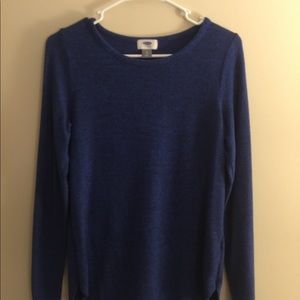 Navy sweater
