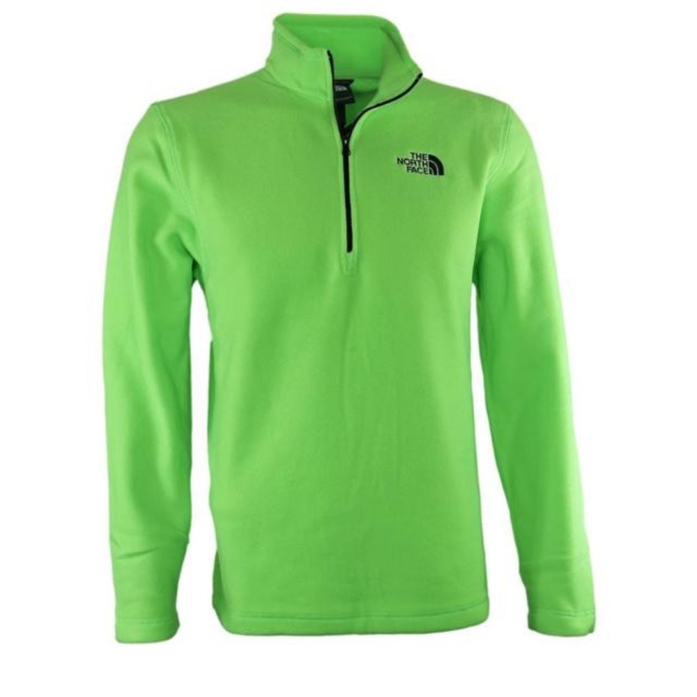 The North Face Women's Green Fleece 1/4 zip.