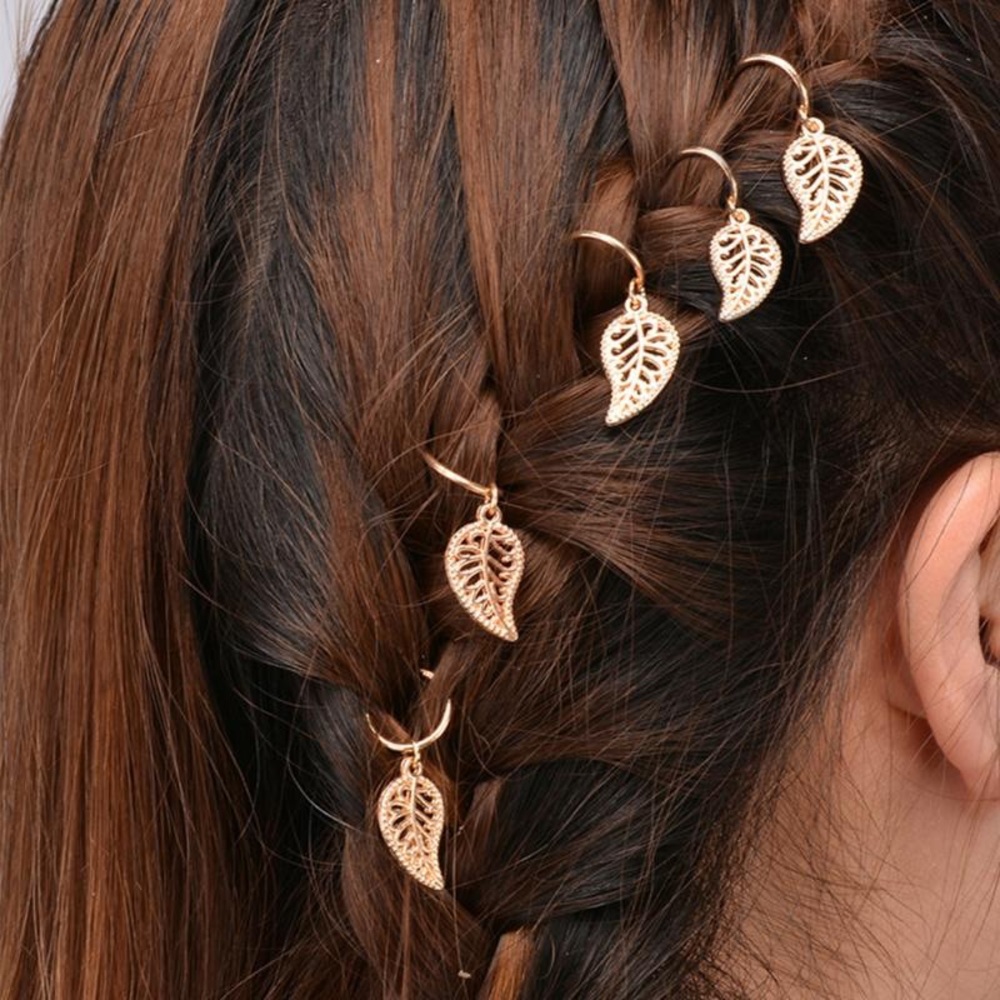 Gold Silver Hair Pins Braid Dread Charm Clips New_4