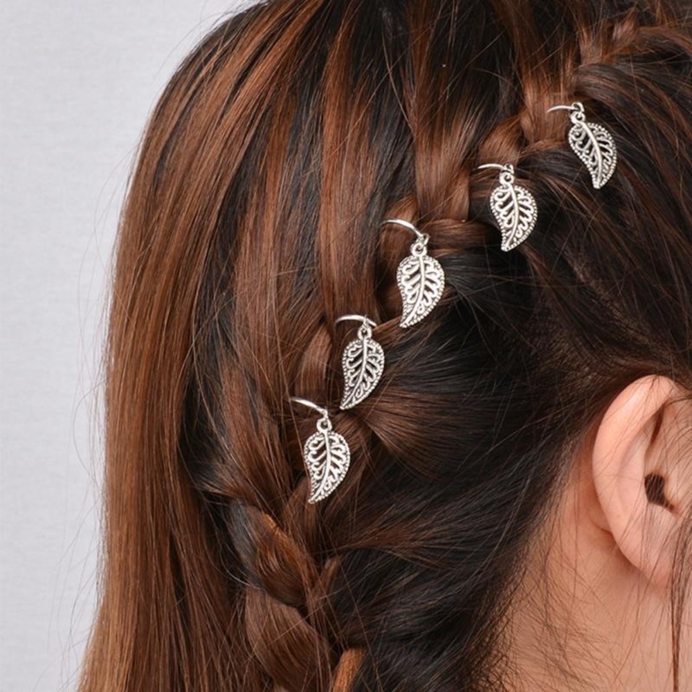 Gold Silver Hair Pins Braid Dread Charm Clips New_5