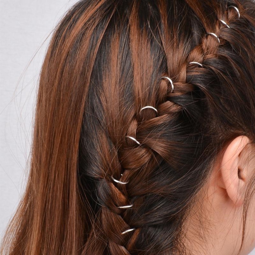 Gold Silver Hair Pins Braid Dread Charm Clips New_7