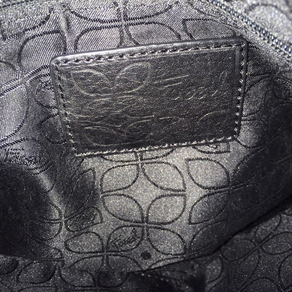 Fossil Leather & Suede Patchwork Handbag - image 6