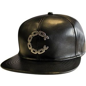 Crooks & Castles Leather Strap Back Hat