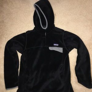 Patagonia Hooded Re-Tool Snap-T Fleece Pullover