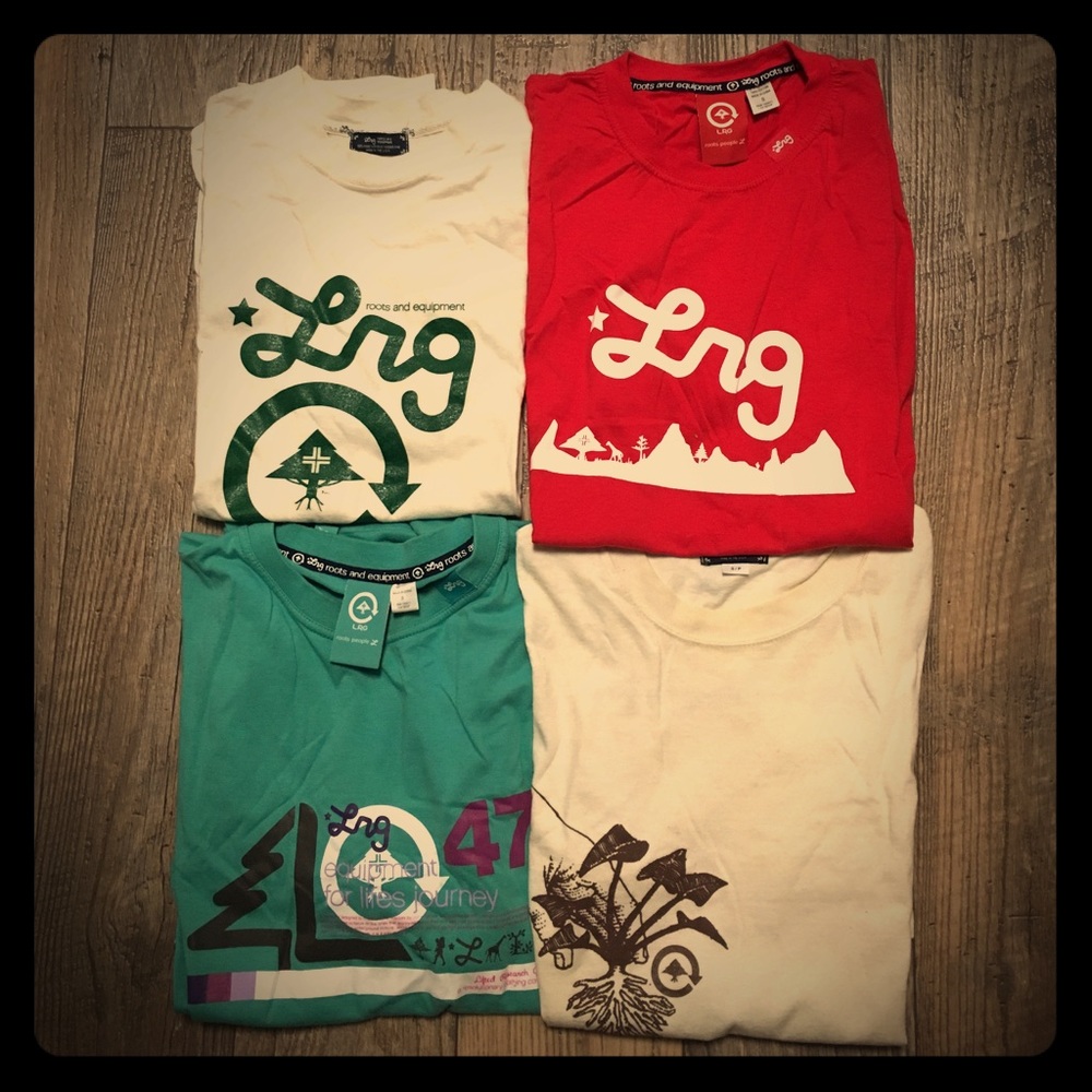 Lot of 4 LRG T-Shirts 🌲