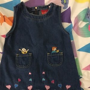 EUC caillou character dress