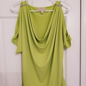 Michael Kors Cold Shoulder Top
