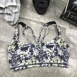Lululemon Floral Free to Be Sports Bra