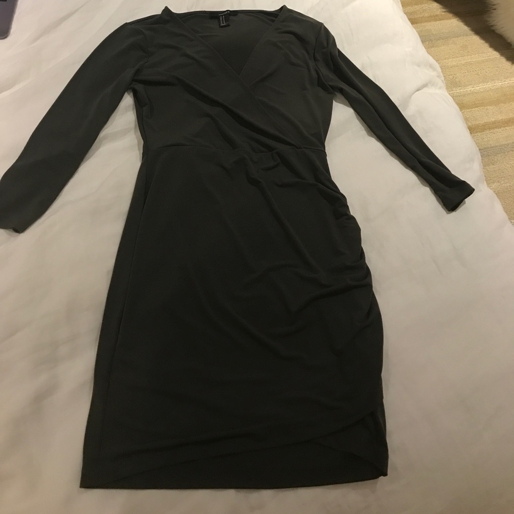 Olive Green Forever 21 Dress