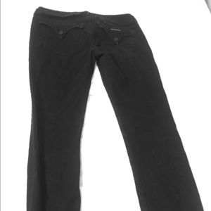 Black Hudson Collin Flap Skinny Jeans Size 29