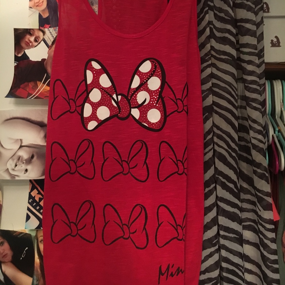Minnie Mouse tank from Disney world