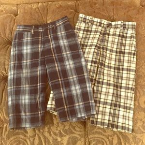 Little boy plaid pants