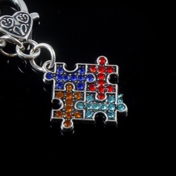 Autism piece bracelet charm pendant New - Picture 2 of 4