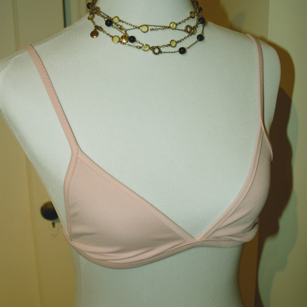 Size Small. Light Pink Binkini (top and bottom)