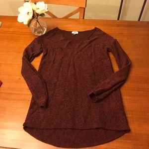 V neck sweater