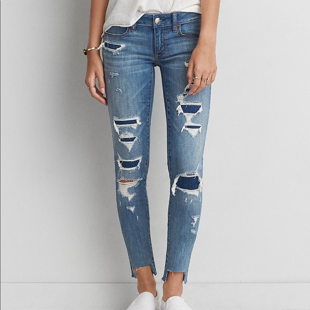 American Eagle Super Low Jegging Jeans