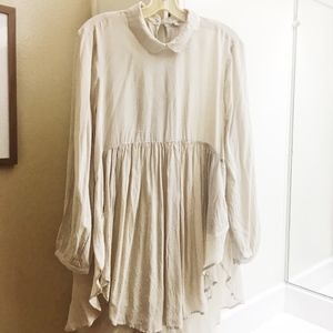 Urban Outfitters Peter Pan Collar Tunic w/ Pockets