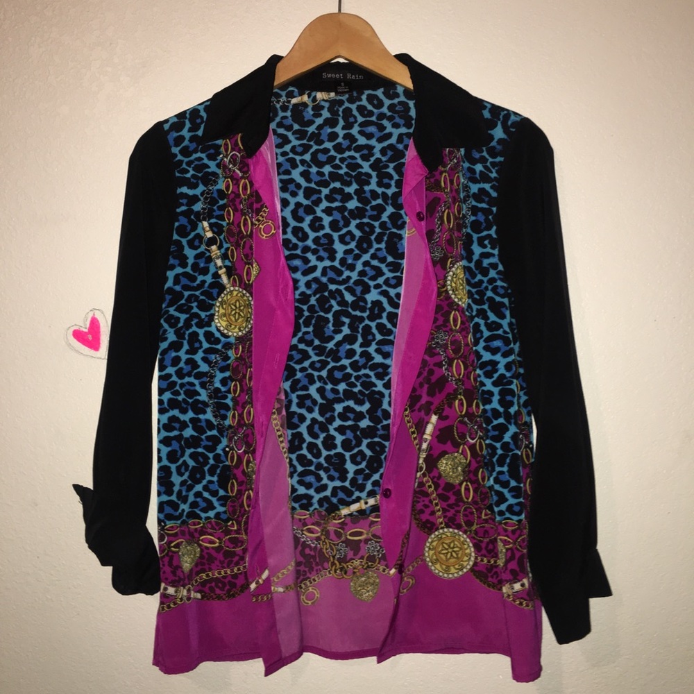 Walking TreasureChest Button Down long sleeve