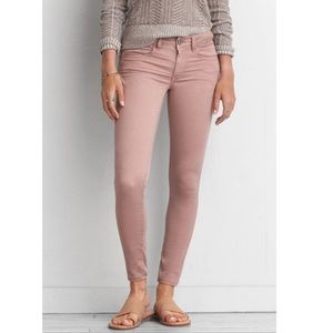 American Eagle Dusty Pink Jeggings
