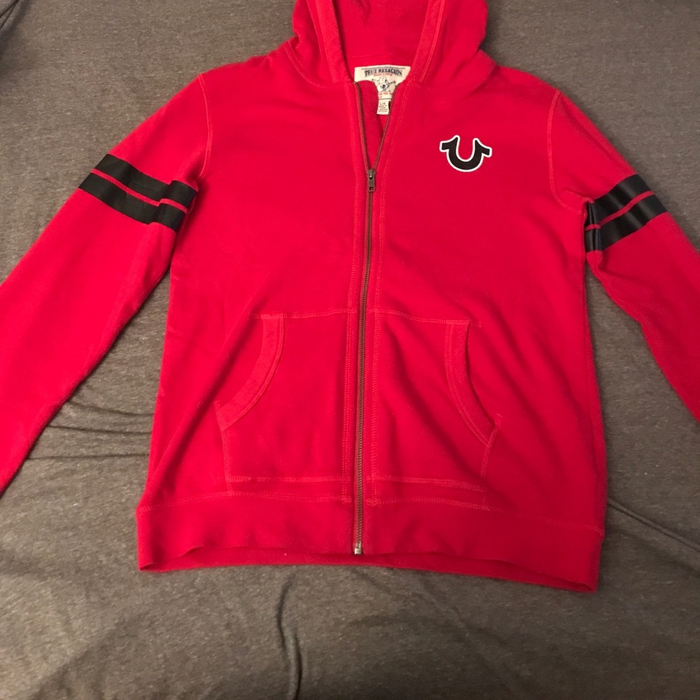 True Religion Hoodie (red)