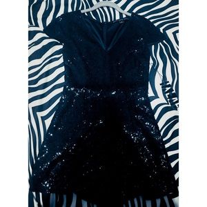 🎩⚡️Flash Sale⚡️Classy Black Sequin Romper🎩