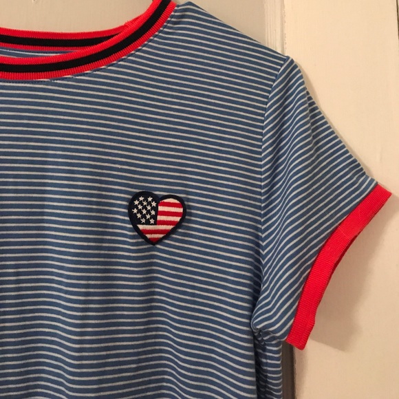 NWOT RINGER TEE - Picture 2 of 4