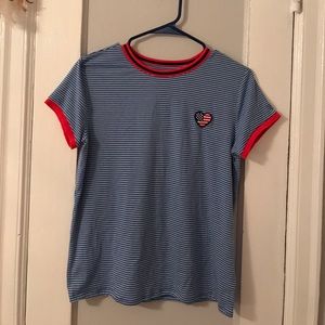 NWOT RINGER TEE
