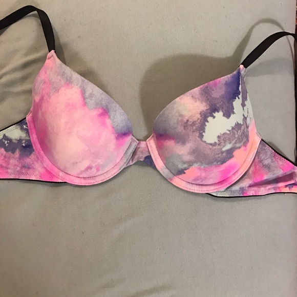 PINK Multi-Colored Bra (32B) - Picture 1 of 3