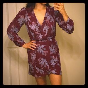 Nana Mac's long sleeve wrap dress