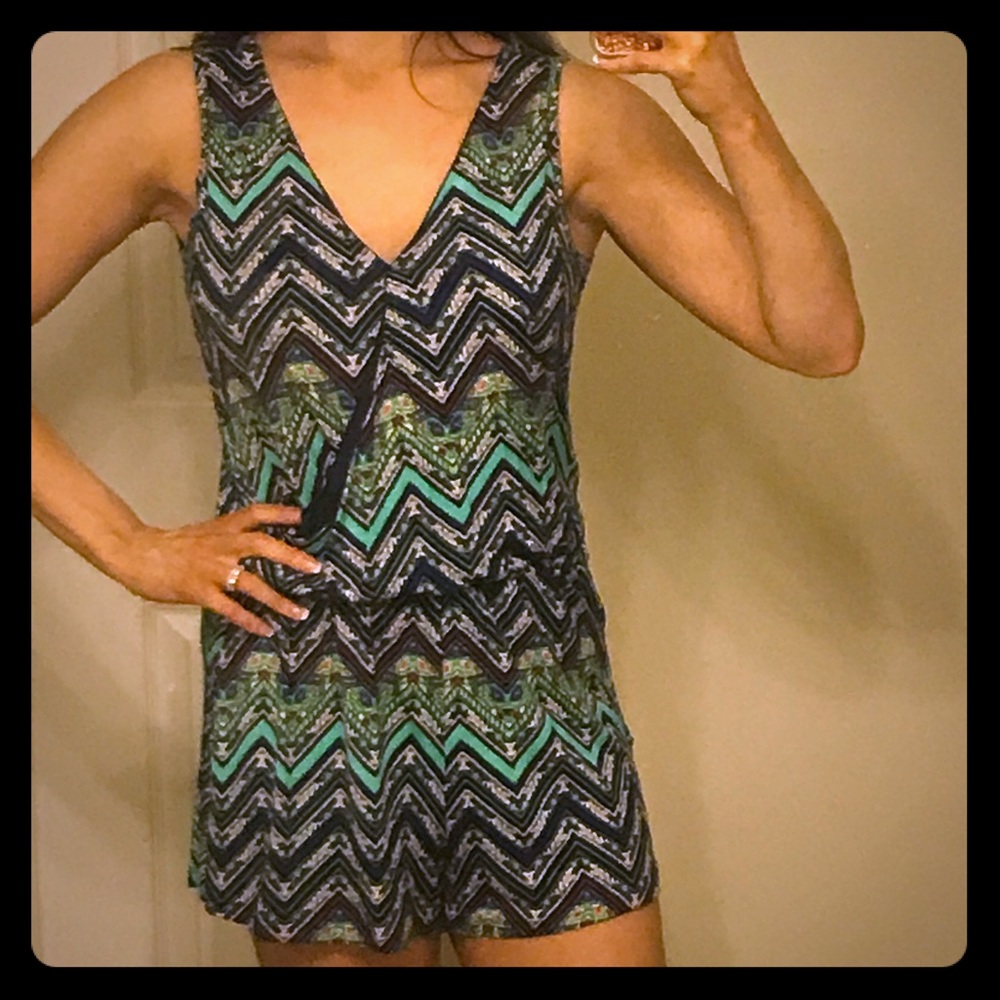 Francesca's tropical romper