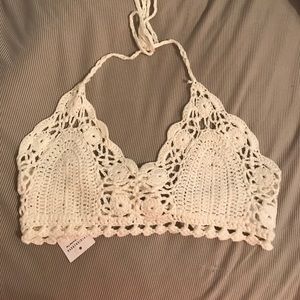 NWT DESERT GIRL CROCHET TOP