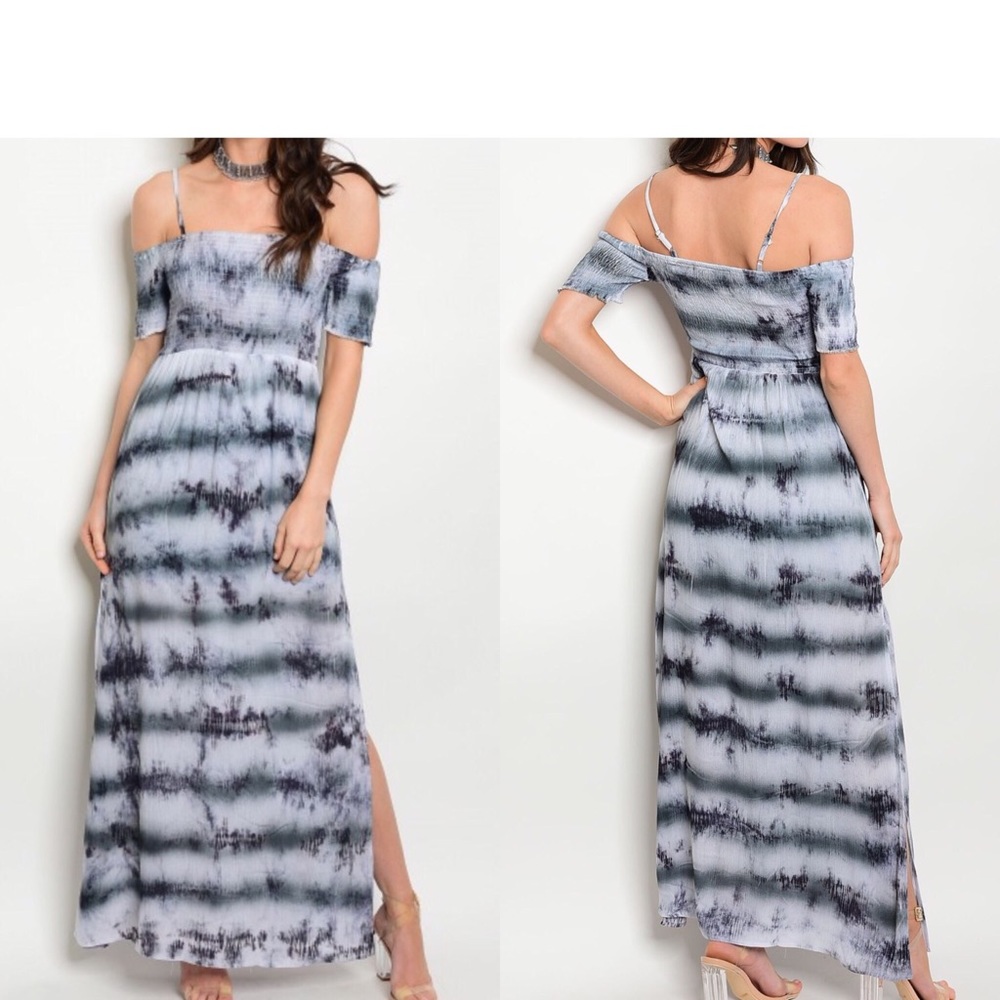 Tie Dye Maxi Dress - Picture 2 of 3