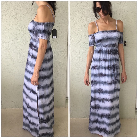 Tie Dye Maxi Dress - Picture 3 of 3