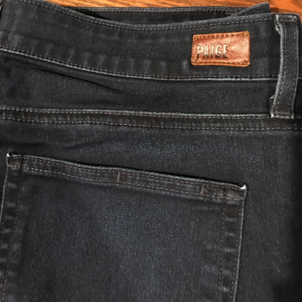 Paige dark wash flare jeans size 32