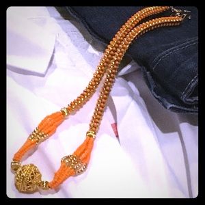 PRICE DROP - NWOT Beaded Necklace & Earring Set