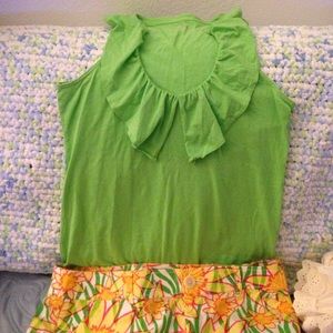 Lilly Pulitzer racerback tank Medium