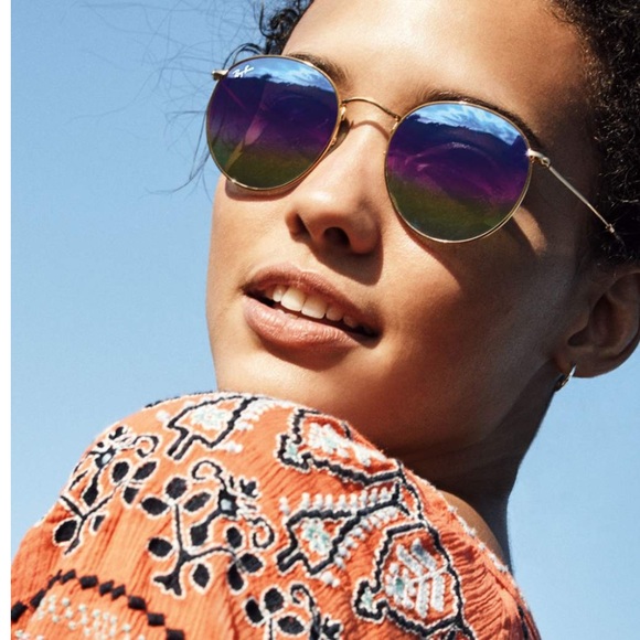 ray ban rainbow mirror