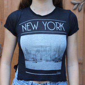 new york brandy crop top
