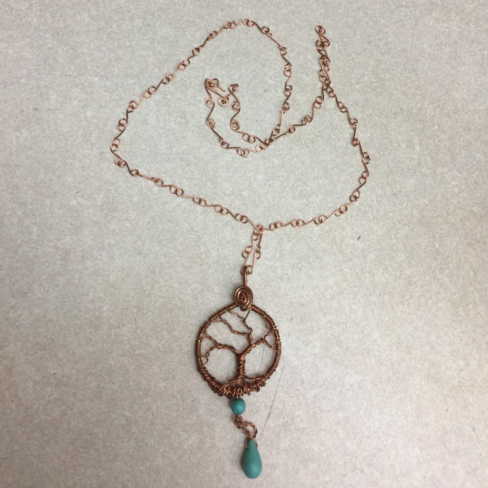 Tree Of Life long necklace
