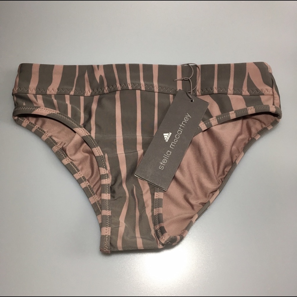 NWT Adidas by Stella McCartney Zebra Bikini Bottom