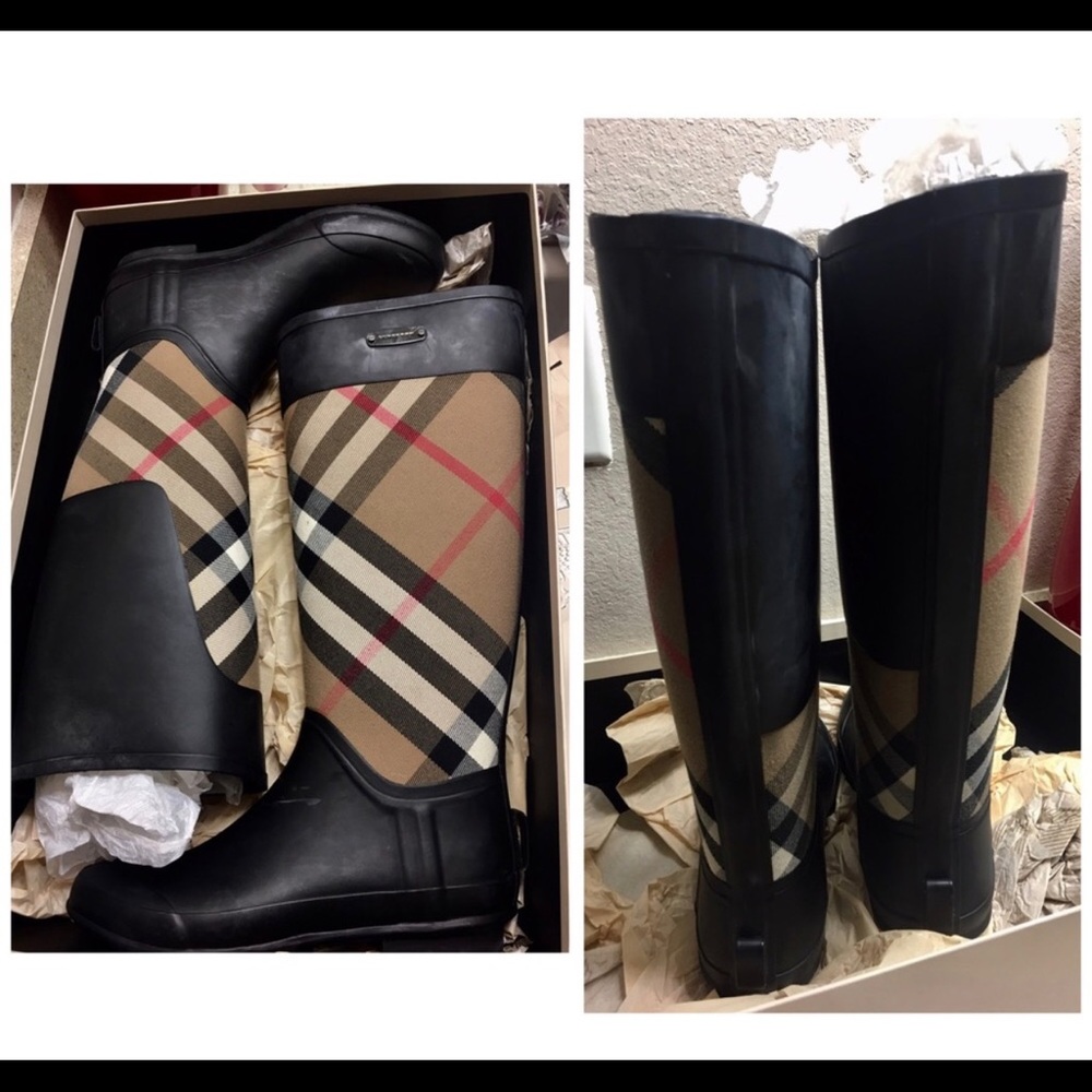 Authentic Burberry Boots....