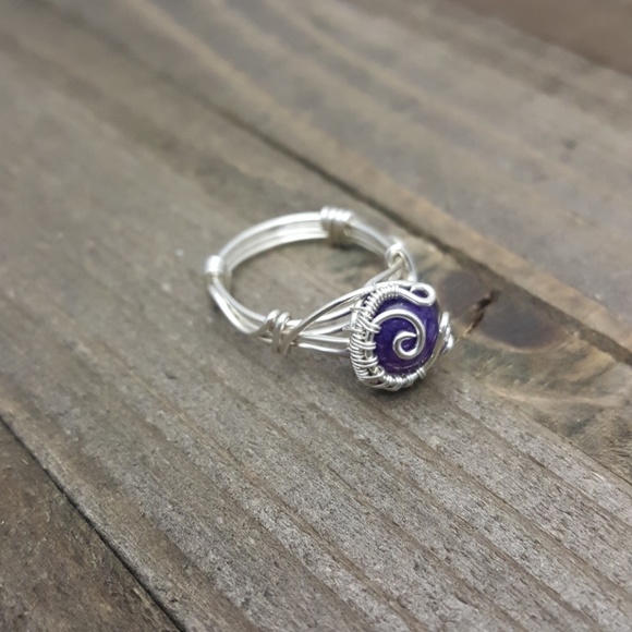 🔴SOLD🔴Love, Anger🌟Agate Sterling Silver Ring - Picture 7 of 8