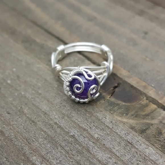 Lexiga Jewelry - 🔴SOLD🔴Love, Anger🌟Agate Sterling Silver Ring