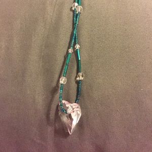 Hand beaded Swarovski crystal