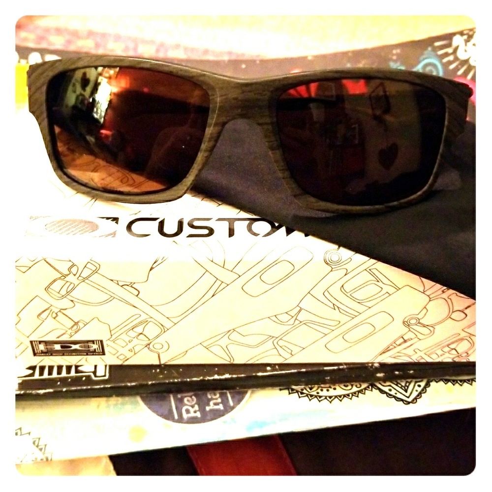 OAKLEY Jupiter Squared Woodgrain Edition