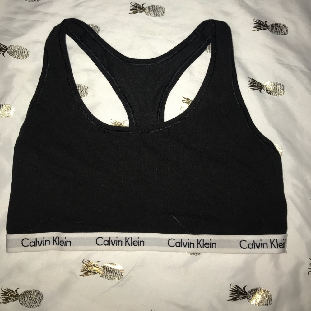 CK sports bra
