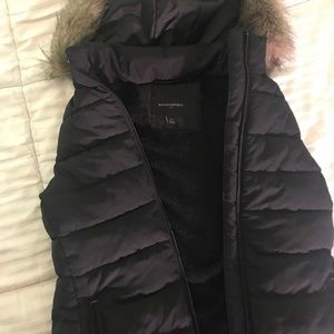 Vest with detachable hoodie